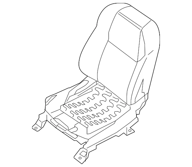 Seat Back Assembly - Nissan (87601-9DL8A)