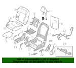 Headrest Guide - Nissan (87602-6CT0B) - view 4