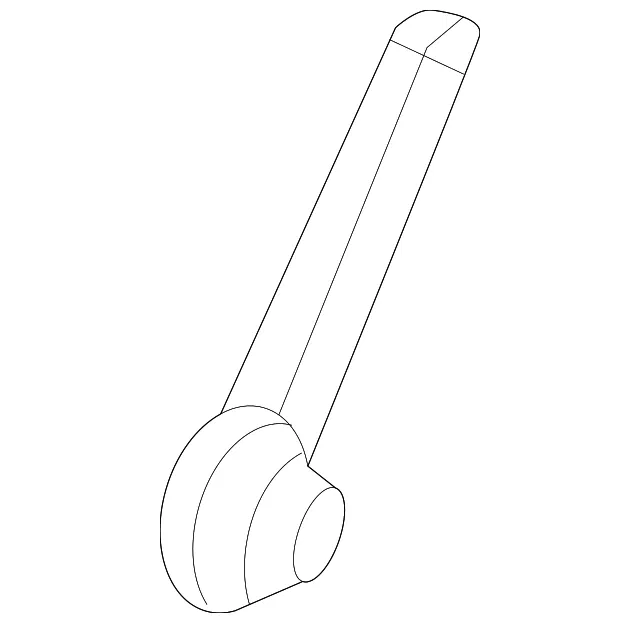 Seat Lumbar Adjustment Knob - Nissan (87610-9BU1A)