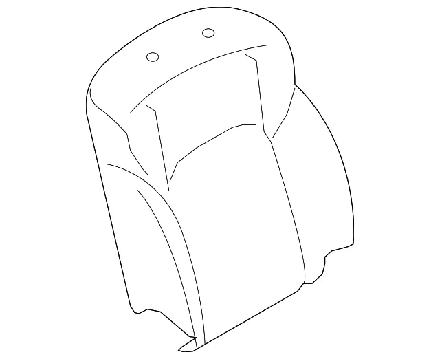Seat Back Cushion - Nissan (87611-6JD0A)