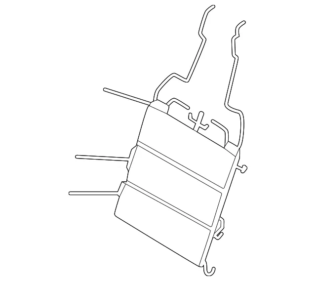 Seat Lumbar Support Cushion - Nissan (87619-7JA3A)