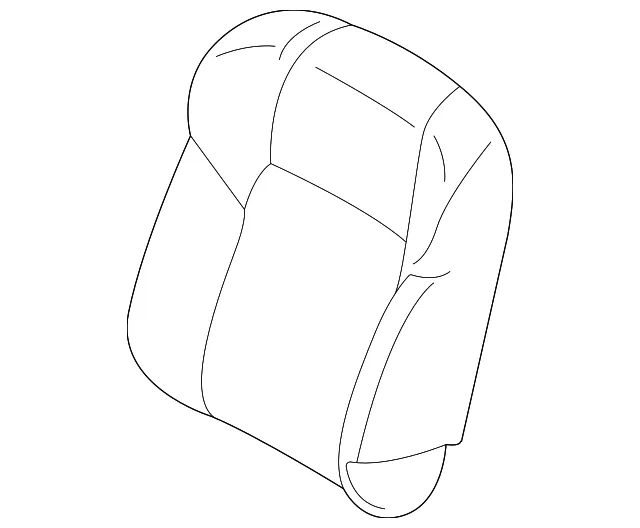 Seat Back Cushion Cover - Nissan (87620-6TA2A)