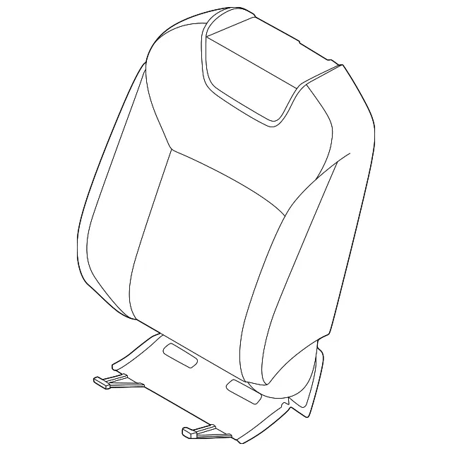 Seat Back Cushion Cover - Nissan (87621-7BF0C)