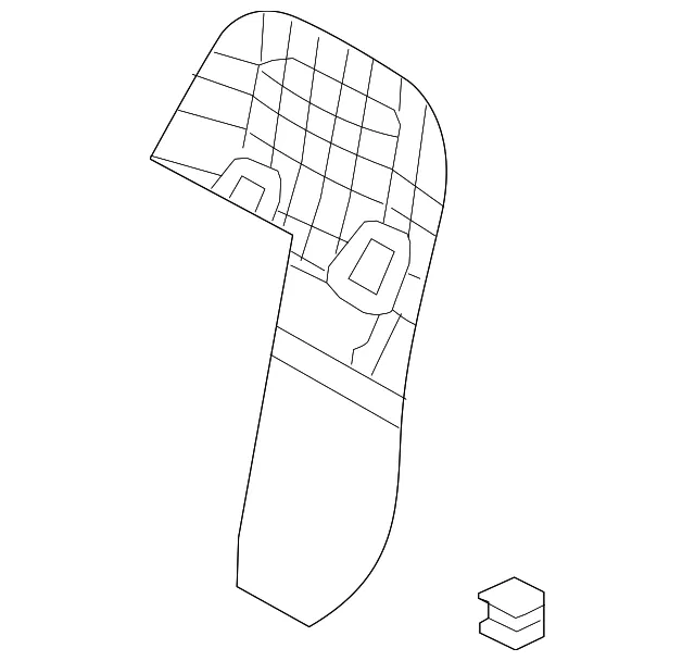 Seat Back Panel - Nissan (87640-1EJ2A)