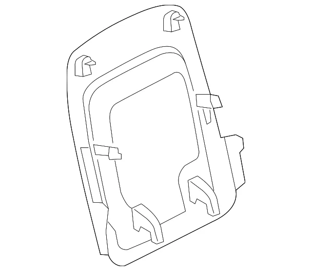Seat Back Panel - Nissan (87640-1PA0A)