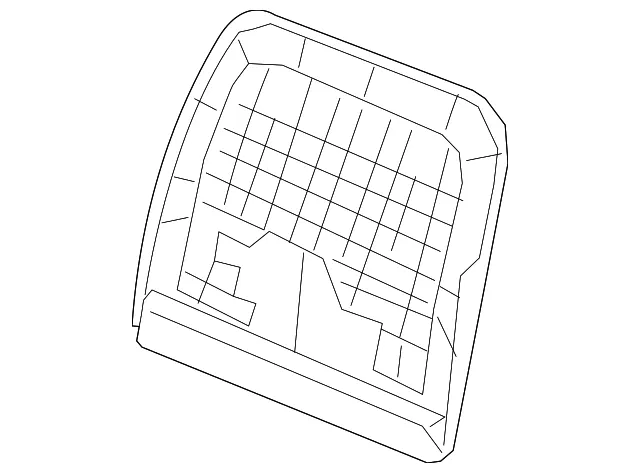 Seat Back Panel - Nissan (87640-5AA0B)