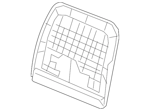 Seat Back Panel - Nissan (87640-5AB0C)