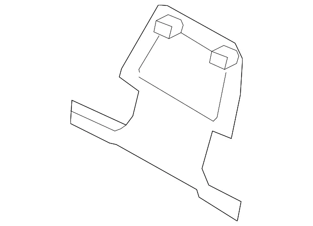Front Seat Back Board Assembly - Nissan (87640-JF05A)