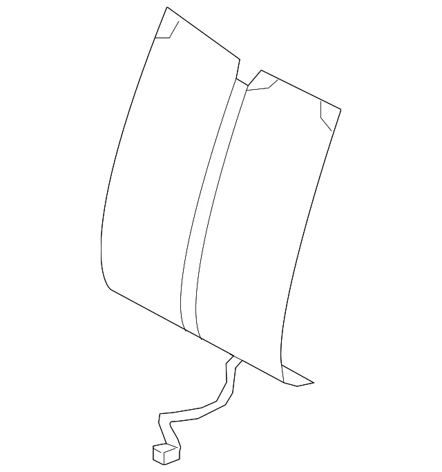Seat Back Reinforcement Plate - Nissan (87643-4BU0A)