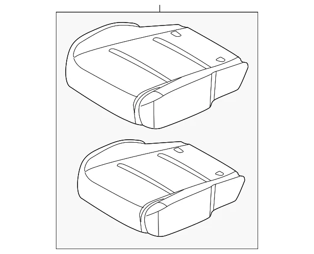Seat Back Assembly - Nissan (87650-5MP0A)