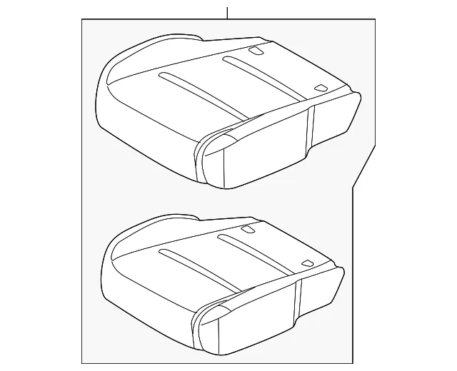 Seat Back Assembly - Nissan (87650-5MP4B)