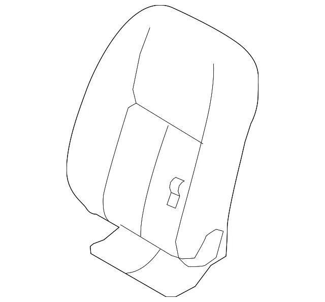 Seat Back Assembly - Nissan (87650-9GJ1C)