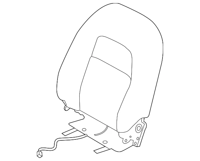 Seat Back Assembly - Nissan (87650-9HB4A)
