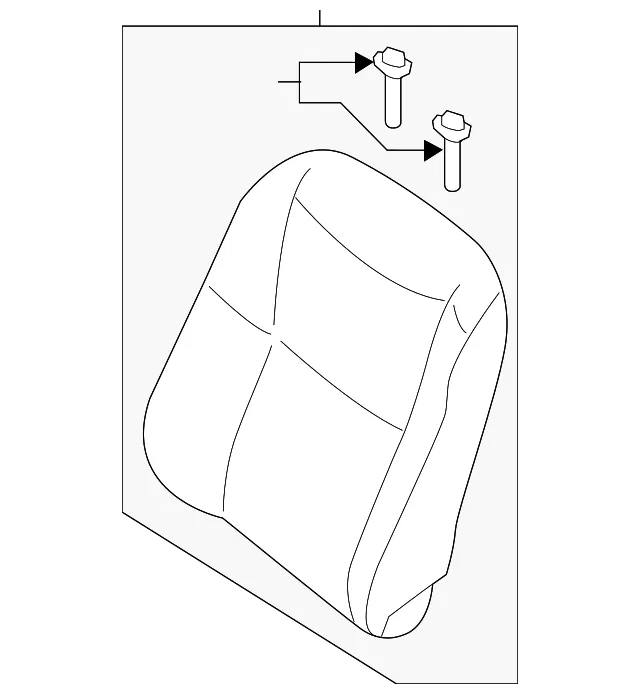 Seat Back Assembly - Nissan (87650-9HT0E)