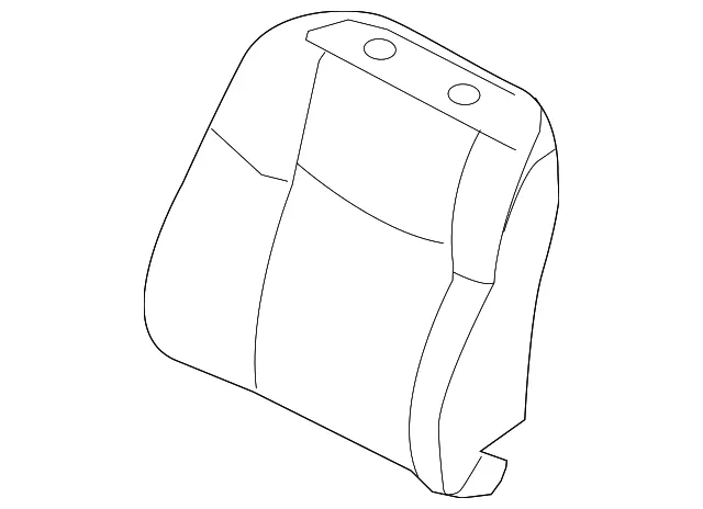 Seat Back Assembly - Nissan (87650-9UA4E)