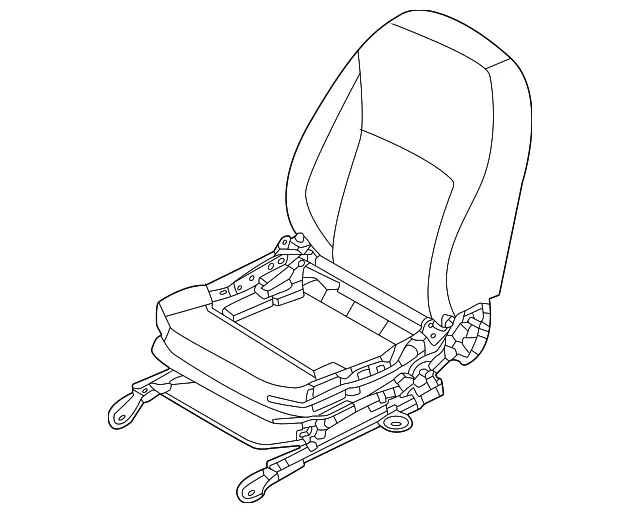 Seat Assembly - Nissan (87651-5EE1D)