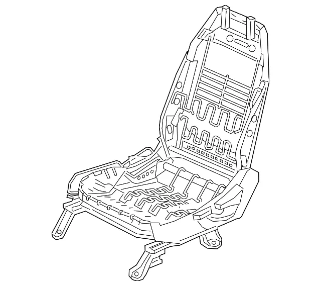 Seat Frame - Nissan (87651-5RL2A)
