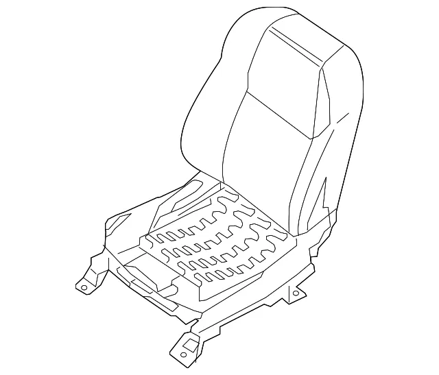 Seat Back Assembly - Nissan (87651-9DD4C)