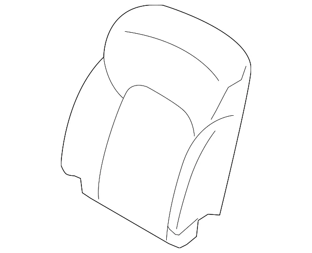 Seat Back Cushion Cover - Nissan (87670-5ZW1A)