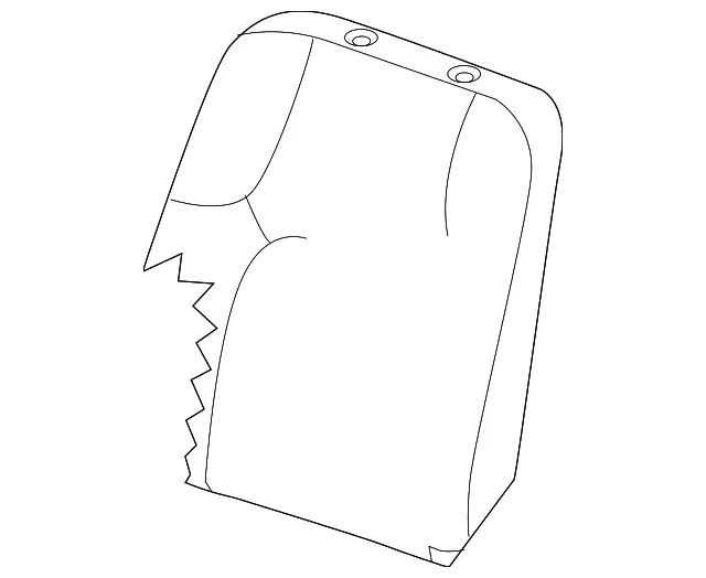 Seat Back Cushion Cover - Nissan (87670-EA844)