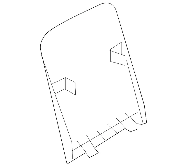 Seat Back Panel - Nissan (87690-1LD7B)
