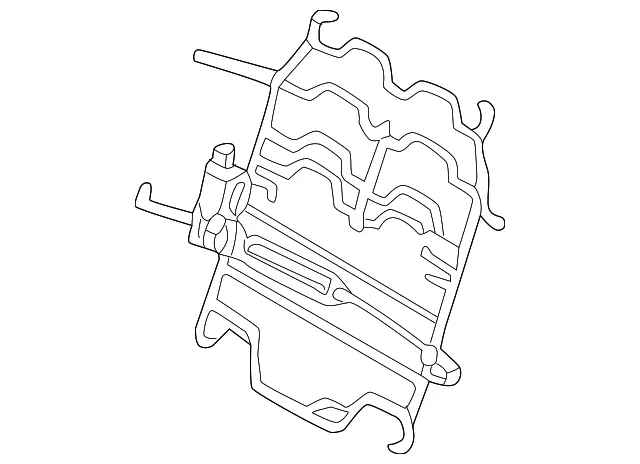 Seat Lumbar Support Cushion - Nissan (876G3-5MP0A)