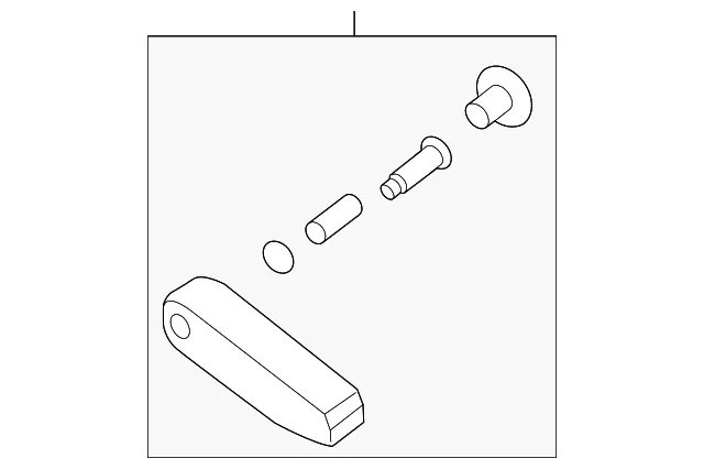 Seat Armrest - Nissan (87700-1PC1A) - view 3