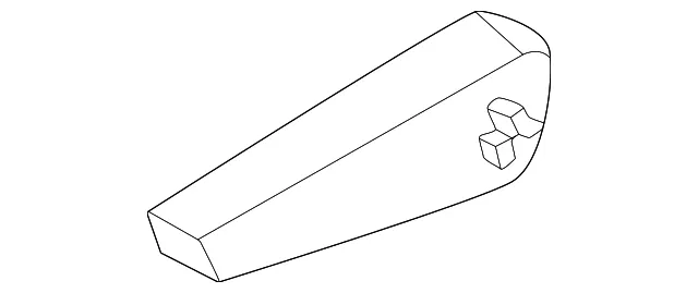 Front Seat Armrest Assembly, Left Hand - Nissan (87750-5EE1A)