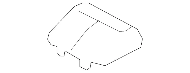 Seat Belt Guide - Nissan (87834-3NF0A)
