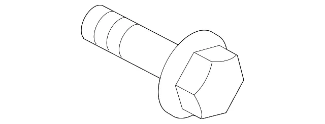 Seat Belt Lap And Shoulder Belt Bolt - Nissan (87850-7990A)