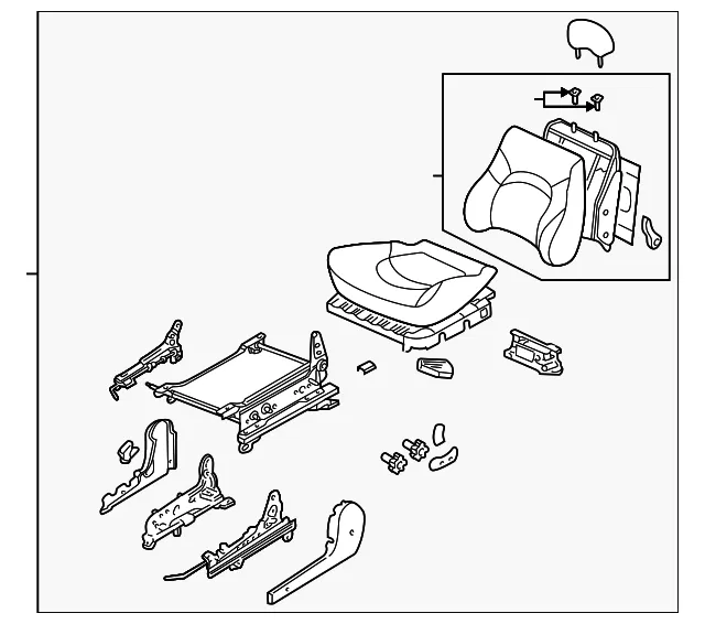 Seat Assembly - Kia (88003-3C970GJC)