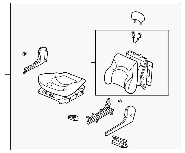 Seat Assembly - Kia (88008-3C751BTG)