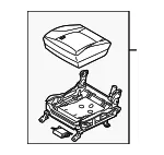 Cushion Assembly - Kia (88100-3F401NF3) - view 3