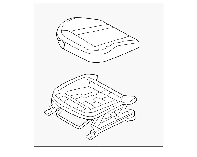 Cushion Assembly - Kia (88100-4C630AVB)