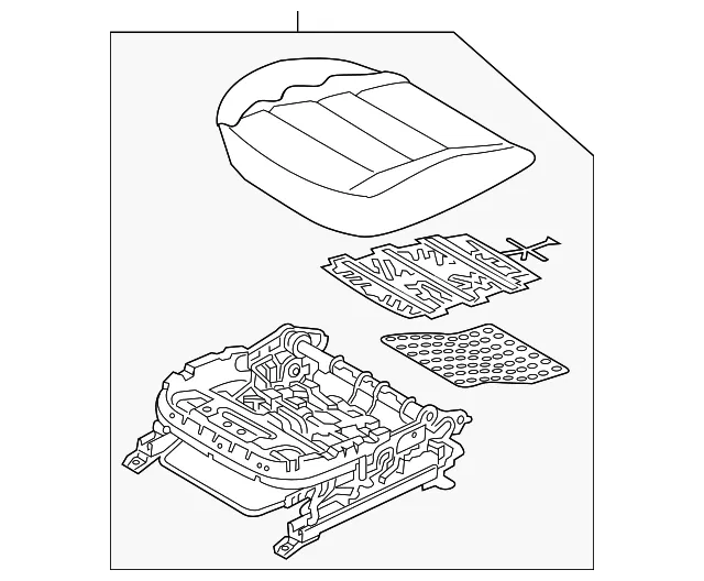 Cushion Assembly - Kia (88100-A7950KKF)