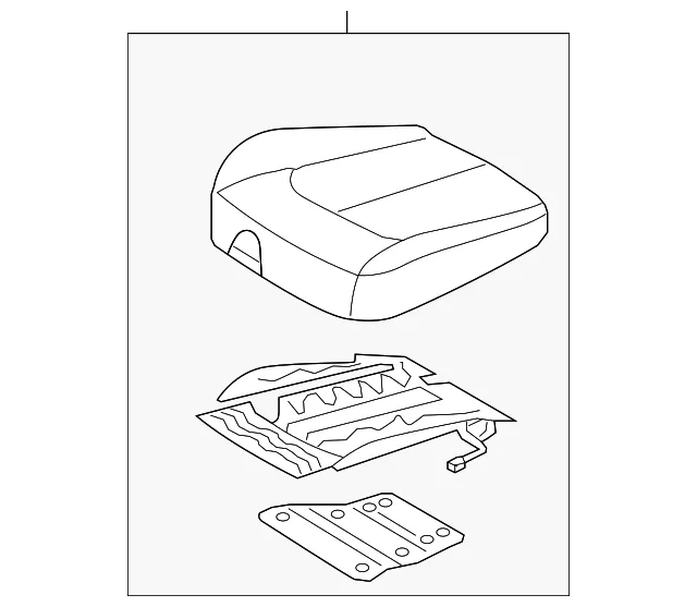 Cushion Assembly - Kia (88100-A8770A2F)
