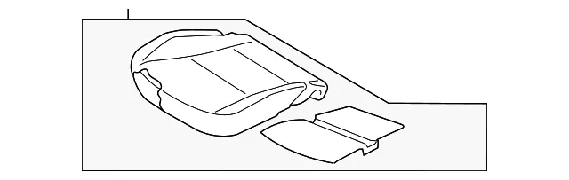 Cushion Assembly - Kia (88100-F6050YFA)