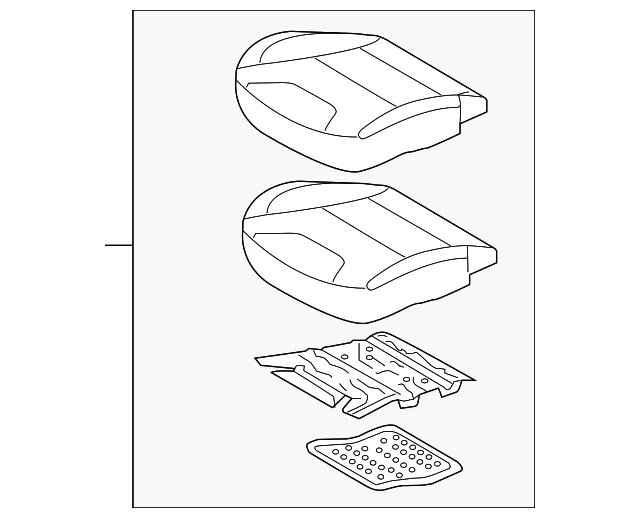 Cushion Assembly - Kia (88100-G5121DPS)
