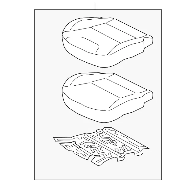 Cushion Assembly - Kia (88100-G5171AY7)