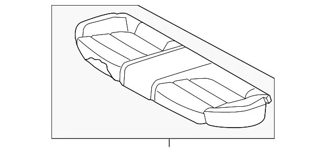 Cushion Assembly - Kia (88100-H9100SKC)