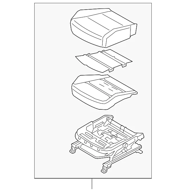 Cushion Assembly - Kia (88100-K0020SQ1)