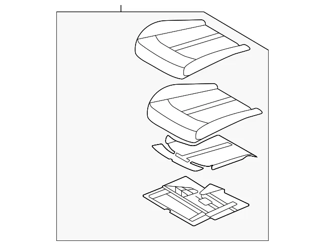 Cushion Assembly - Kia (88100-L2TE0DHT)