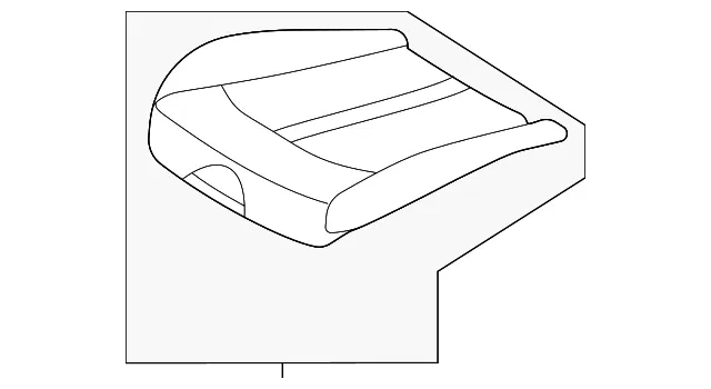 Cushion Assembly - Kia (88100-L3000HS1)