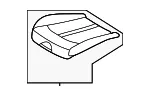 Cushion Assembly - Kia (88100-L3000HS2) - view 3