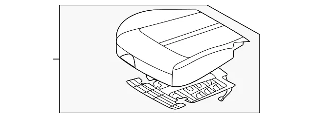 Cushion Assembly - Kia (88100-R5110MC3)