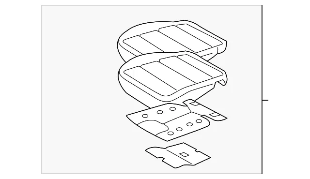 Cushion Assembly - Kia (88100-S9051ONM)