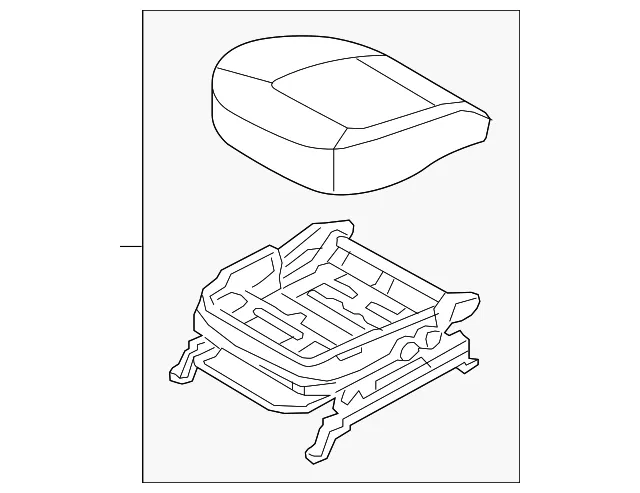 Cushion Assembly - Kia (88104-3W252EAW)