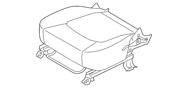 Seat Track - Driver's Side (LH) - Kia (88110-2F210)