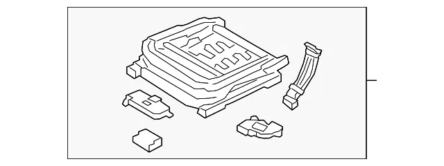 Seat Track - Kia (88110-J6010AYK)