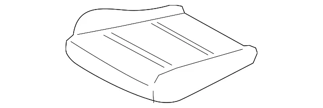 Seat Cushion Pad - Kia (88150-D9200)